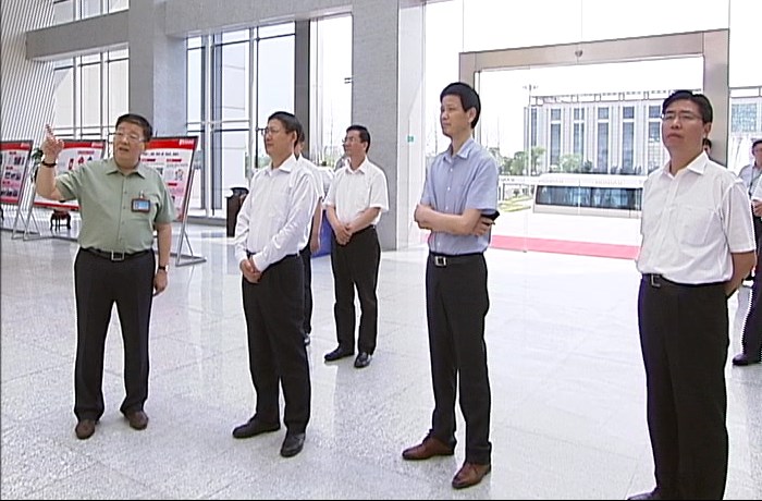 江苏省委常委、组织部部长郭文奇莅临铂莱国际药业调研指导